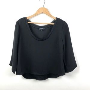 Closet clear out!! Babaton Black Blouse